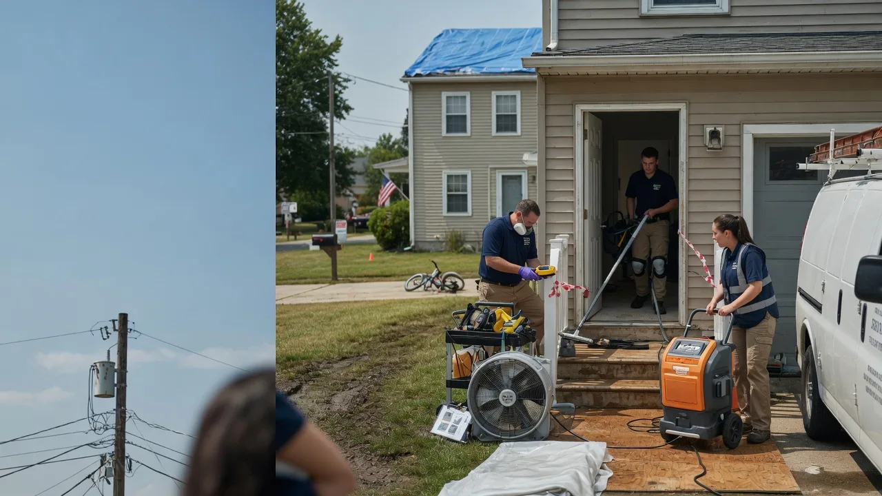 Water Damage Repair in Six Mile, SC near me
